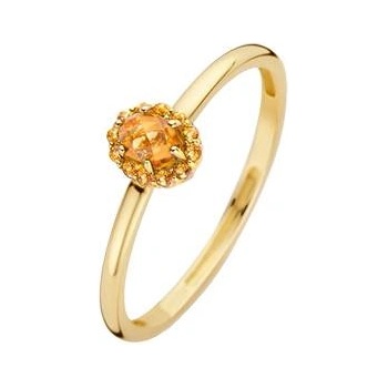 Blush Златен дамски пръстен с цитрин Blush 1226YCI (1226YCI)