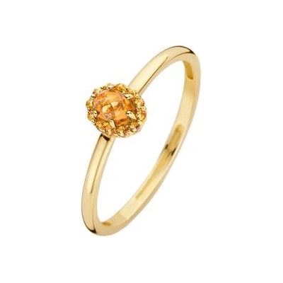 Blush Златен дамски пръстен с цитрин Blush 1226YCI (1226YCI)