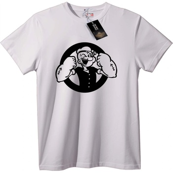 NOONEBRAND Тениска Силач Мускули - M, Black