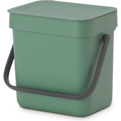 Brabantia Кош за смет за разделно събиране Brabantia Sort&Go 3L, Fir Green (1003229)