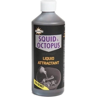 Dynamite Baits Liquid Attractant Octopus-Squid 500 ml Течени aтрактант