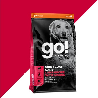 Go! solutions Go! skin+coat care Суха храна за кучета с агнешко и кафяв ориз