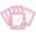 FOREO UFO Masks Glow Addict 2.0 x6 Маска за лице дамски 36gr
