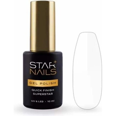 Starnails lesklý závěrečný gel lak Uv Led Polish Quick Finish Superstar 10 ml – Zboží Dáma