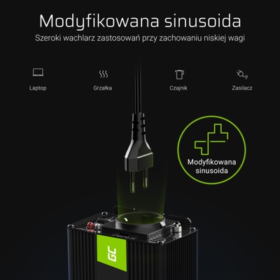 Green Cell INV23 24V/230V 1000W