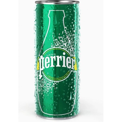 Perrier plech Slim Can 250 ml