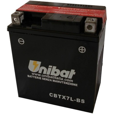 Акумулатор UNIBAT CBTX7L-BS 12V/6Ah R+ (CBTX7L-BS)