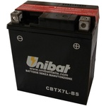 Unibat 12V 6Ah right+ CBTX7L-BS
