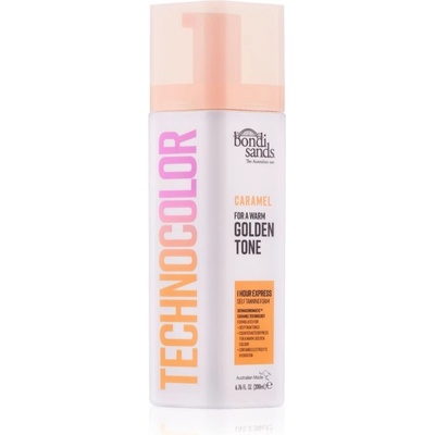 Bondi Sands Technocolor Caramel samoopalovací pěna odstín Warm Hydrated Glow 200 ml
