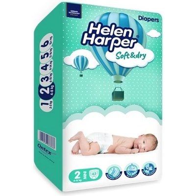 Helen Harper Soft&Dry Mini 4-8kg 43 ks
