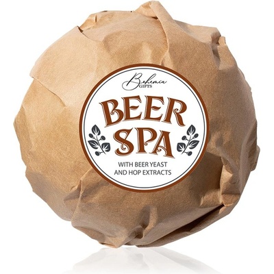 Bohemia Gifts šumivá penivá bomba do kúpeľa Beer Spa 100 g