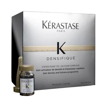 Kérastase Densifique Program Homme kúra pro hustotu řídnoucích vlasů s pánskou parfemací 30 x 6 ml