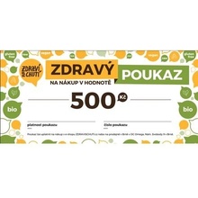 Dárkový poukaz na 500 Kč Zdraví s chutí