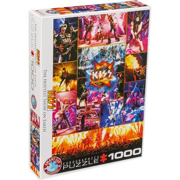 EUROGRAPHICS Пъзел Eurographics от 1000 части - Kiss на живо (60005306)