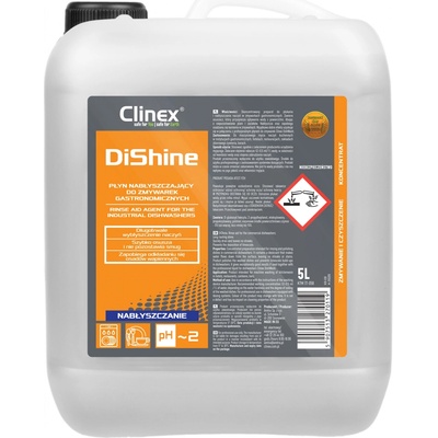 Clinex DiShine Premium oplachovač myčky nádobí 5 l