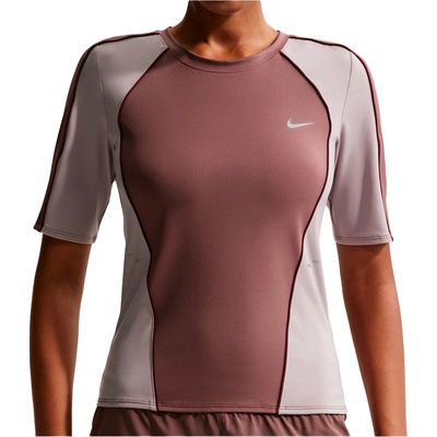 Nike Дамска тениска Nike Women's Swift Dri-Fit S/S Top Running shirt - Tattoo / Light Violet Ore / Reflective Silver (916-7170-0112)