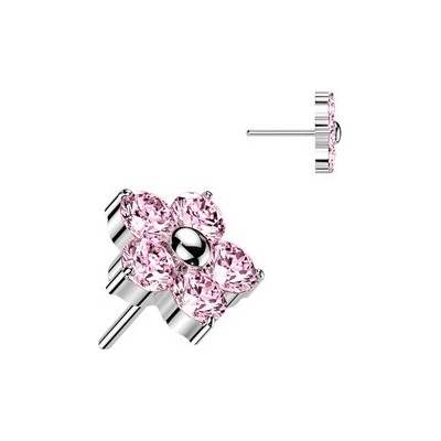 Šperky4U Ozdobná část k PUSH IN piercingu TITAN TIT1652-P