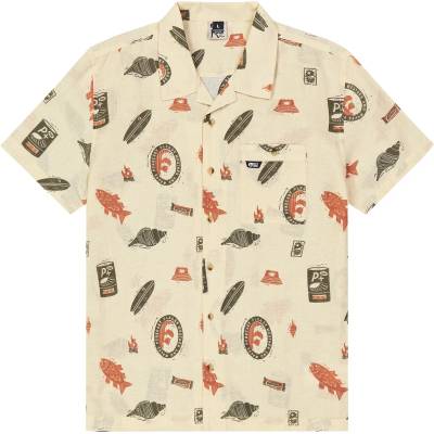 Picture Мъжка риза с копчета Picture Mokara Shirt - Ocean Rider Print (033-1930-0711)