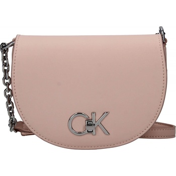 Calvin Klein dámská crossbody kabelka Lores světle růžová