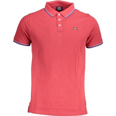 Norway 1963 pánská polokošile Red