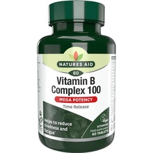 Natures Aid Vitamin B Complex 100 60 tabliet