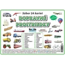 Kupka Petr Súbor 24 kariet - dopravné prostriedky