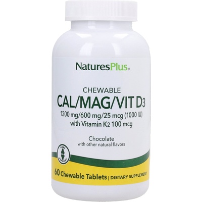 KAL /Маг/Вит. d3 с Вит. k2 таблетки за дъвчене - Вкус на шоколад