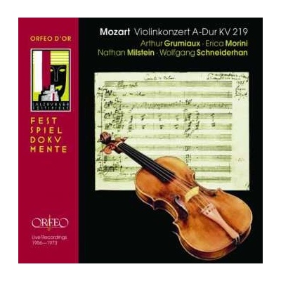 Wolfgang Amadeus Mozart - Violinkonzert A-Dur KV 219 CD