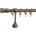 КОРНИЗ МЕТАЛЕН ф19 БЕЛА НИКЕЛ МАТ 1.60м (110563973)
