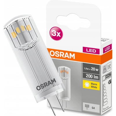 Osram LED žárovky G4 1,8W 3 kusy