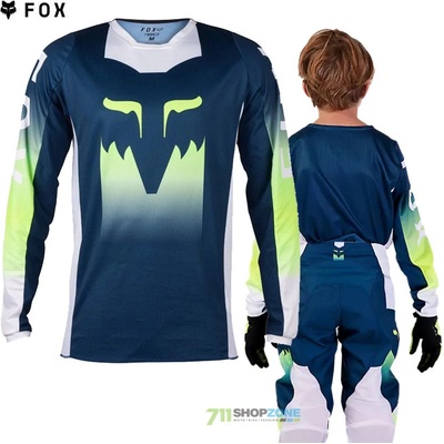 Fox Racing Youth 180 Flora dark indigo