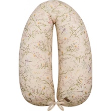 KikkaBoo Kojicí polštář 2v1 Secret Garden Beige