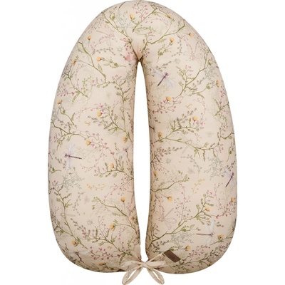 KikkaBoo Kojicí polštář 2v1 Secret Garden Beige – Zboží Mobilmania