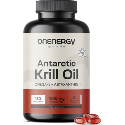 OnEnergy Крилово масло 1200 mg - 180 гел-капсули