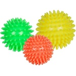 Sport-Tec GmbH Меки масажни топки с шипчета, 3 броя
