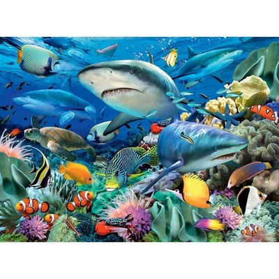Ravensburger Žraločí útes 100 XXL dielov