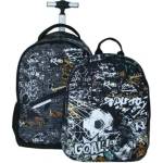 KAOS Ученическа раница 2в1 с колела kaos goal