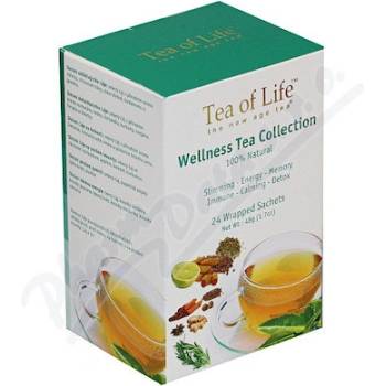 Tea of Life Wellness Tea 6 druhů 24 x 1,5 g