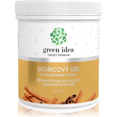 Green Idea Skořicový gel масажен гел 250ml