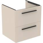 Ideal Standard i. life B стенен долен шкаф, матово пясъчно бежово, 2 чекмеджета, 60 см (T5270NF)