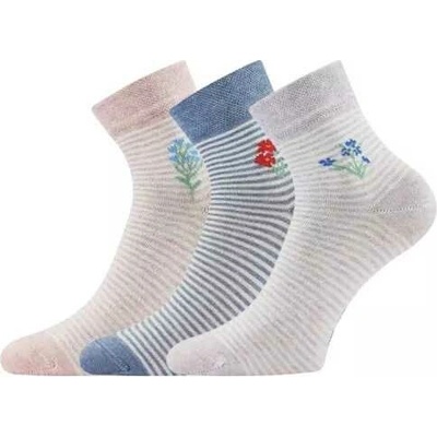 Boma 3PACK dámské ponožky Maky 04 Mix barev