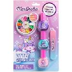 Aquarius Cosmetic Детски комплект за нокти Martinelia Little Unicorn - 5 части