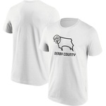 Team Мъжка тениска Team Derby Essential Logo T-Shirt Mens - White