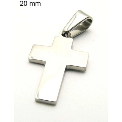 Exeed 240893 Prívesok z chirurgickej ocele krížik