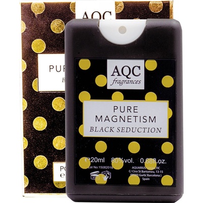 AQC Fragrances Pure Magnetism Black Seduction toaletní voda dámská 20 ml