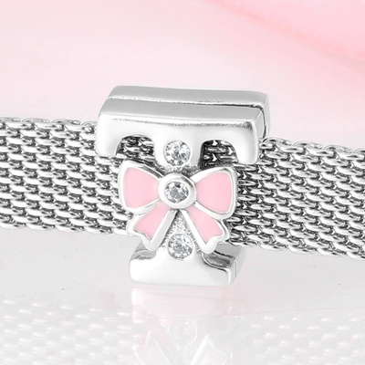 P&J Jewellery Stříbrný klip Magické písmenka 3 SBMA3 T