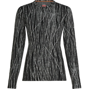 Icebreaker Women Merino 260 Tech Vertex LS Crewe Delta Lines AOP Размер: M /