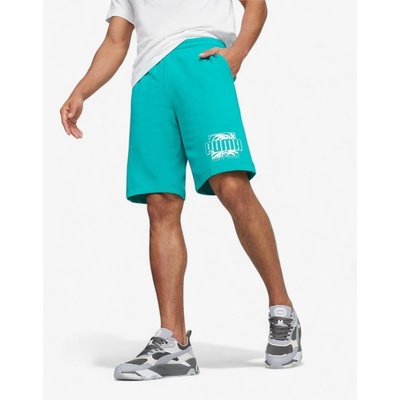 PUMA Essentials+ Palm Resort Sweat Shorts Turquoise