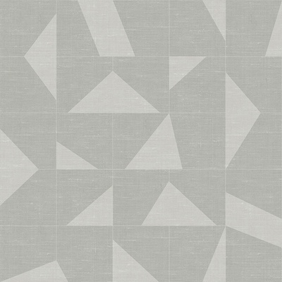 Origin 347754 Vliesová sivá geometrická tapeta s látkovou textúrou Natural Fabrics rozmery 0,53 x 10,05 m