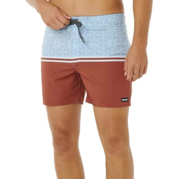 Rip Curl Бански гащета Rip curl Mirage Pacific Rinse Retro swimming shorts - Orange / Blue (Baked Clay)